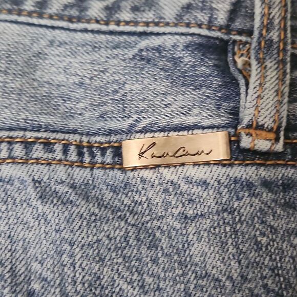 KanCan Light Wash Distressed Skinny Jeans Size 20 - Picture 8 of 11